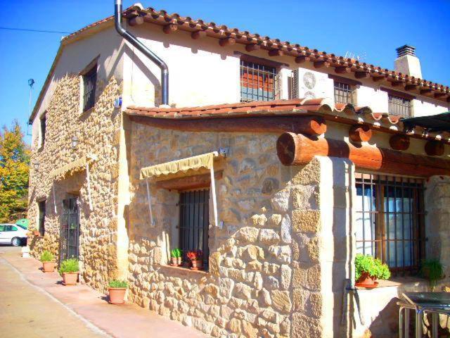 La Telleria Hotel Valjunquera Bagian luar foto