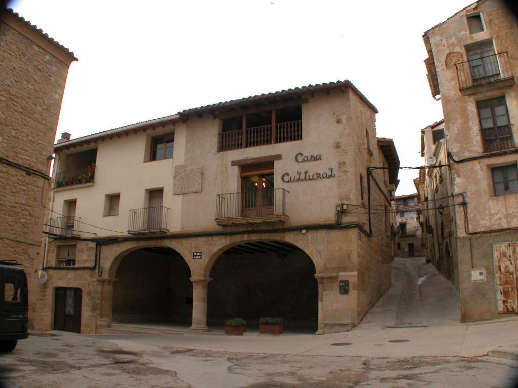 La Telleria Hotel Valjunquera Bagian luar foto